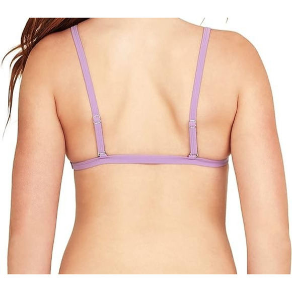 Speedo Women's Swimsuit Triangle Bikini Top Fairy Wren Size Medium New - Picture 7 of 11